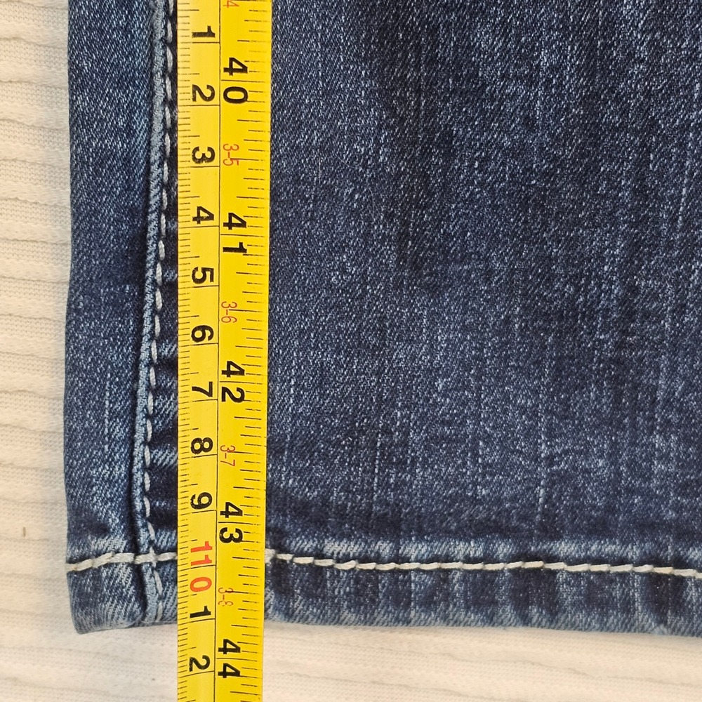 Ariat REAL Denim Entwined Bootcut Jeans Dark Wash Mid Rise Blue 33XL Womens - Picture 5 of 6